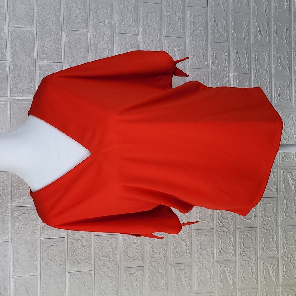 Worthington orange/red small Blouse/top